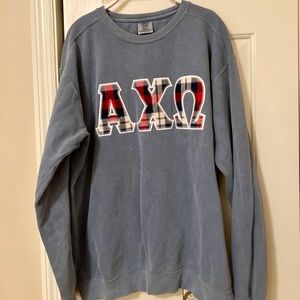 Alpha Chi Omega Comfort Colors Sweatshirt